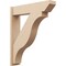 Ekena Millwork 7 1/2-in W x 32-in D x 38-in H Funston Slat Rough Cedar Woodgrain TimberThane Outlooker, Primed Tan OUTUR075X32X38FST24RCPR - alternate 1